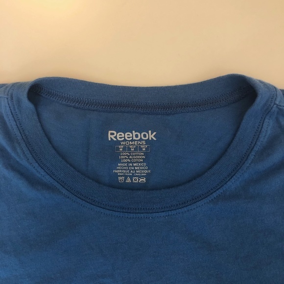 Reebok Blue Chargers T-shirt Tee Top (size Medium) - Picture 4 of 5